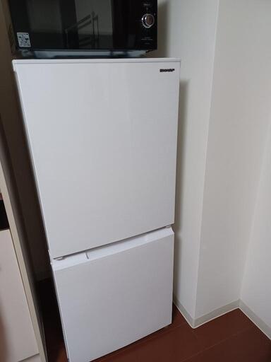大阪府配送無料！SHARP 2ドア冷蔵庫 2011年 動作品 大阪市 大阪府