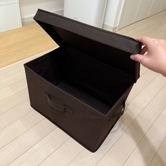 収納ボックス(ブラウン)の画像