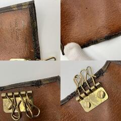 LOUIS VUITTON 　モノグラム　４連ロングキーケース　11×5ｃｍ（ 4.33×1.97 inch）　ブラウン　送料無料の画像