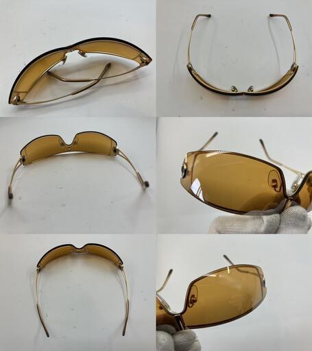 ブルガリ BVLGARI サングラス ブラウン ボルドー シルバー