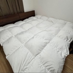 羽毛布団　キングサイズ