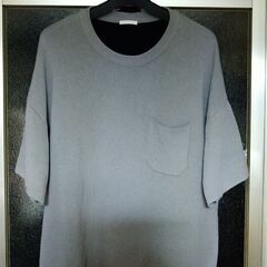 半袖ニットシャツです☆  サイズはＬ　(着心地は ＬＬ くらいです)
