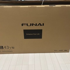 FUNAI　4K対応　43V型液晶テレビ　FL-43U3060