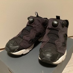 Reebok Instapump Fury ブラック 黒白 ユニ...