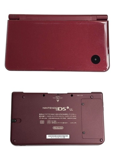 Nintendo ニンテンドー　DSi LL ワインレッド　充電器付き