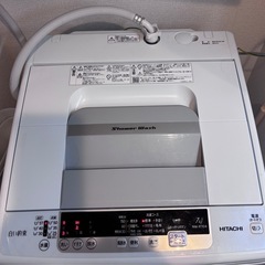 【7月20日まで】日立 白い約束 洗濯機 2019年製 7kg の画像