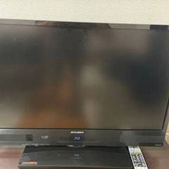 三菱 ブルーレイ･HDDレコーダー内蔵式液晶テレビ 32V