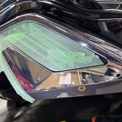 車　スモーク施工　ヘッドライト、テールランプ、メッキパーツ　