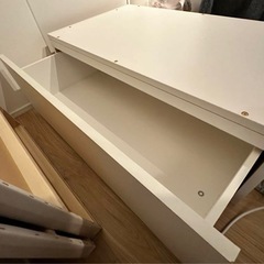 セミダブルフレーム、冷蔵庫、レンジ、冷蔵庫セットの画像