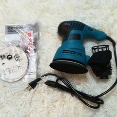 サンダー 電動 ランダムオービット 6段階調速 回転数6000-12000min-1 自動集塵 オービタルサンダーの画像