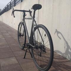 【交渉中】4月購入！フジ フェザーCX＋ 54サイズ グラベルロードバイク Fuji Feather CX+　来週取りに来られる方のみの価格です！の画像