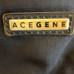ACEGENE ブラックショルダーバッグ
の画像