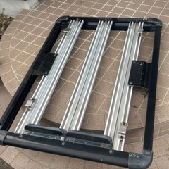 ルーフラック　110cm×80cm アルミ　ルーフキャリア　の画像