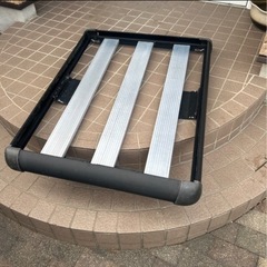 ルーフラック　110cm×80cm アルミ　ルーフキャリア　