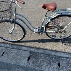 ママチャリ　26インチ　ポンプセット