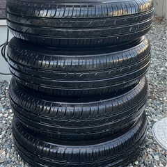 【中古美品】　タイヤ4本セット　TOYO SD-7 155/80R13