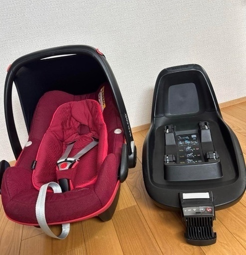 マキシコシ Pebble Plus i-size 2way Fix ISOFIX マキシコシペブルプラス・2wayfixセットレンタル｜ベビーズママ