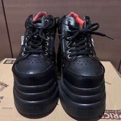 yosuke 厚底スニーカー 22.5の画像