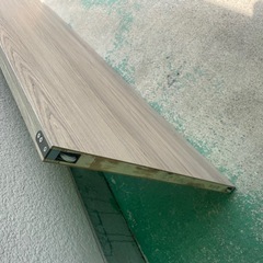 【美品】パナソニック　引き戸　本体　グレーの木目　建具　建材　ドア　引戸　の画像