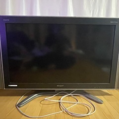 SHARP AQUOS 37㌅　TV
