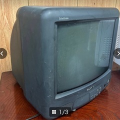 SONY ブラウン菅テレビ　14インチ　昭和レトロ　ディスプレイ用　　
