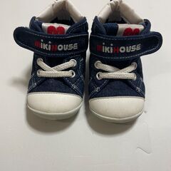 ミキハウス　ベビー靴　13cm
