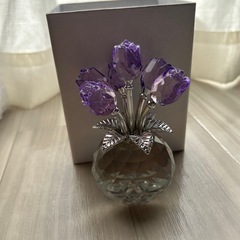 【受付終了】枯れないバラの花束 薔薇 置物の画像