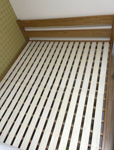 無印良品　木製ベッドフレーム　クイーン