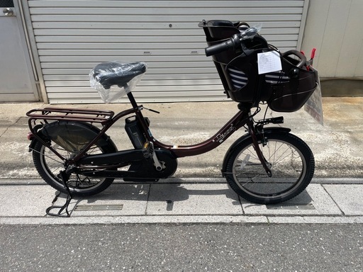試乗🉑新車仕上げ⭐️中古子供乗せ電動自転車 ヤマハPASキス