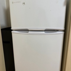中古】一人暮らし用 冷蔵庫 97L（冷凍室付き）の画像