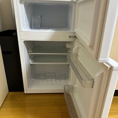 中古】一人暮らし用 冷蔵庫 97L（冷凍室付き）の画像