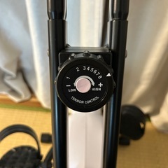 ティゴラ(TIGORA) 定価12000❗️フィットネスバイク TR FB003-XB BK ブラック 静音 マグネット式 折りたたみの画像