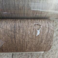 おしゃれ壁紙　ビニール製木目調　三本セットの画像