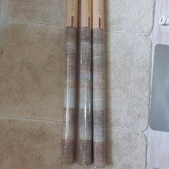 おしゃれ壁紙　ビニール製木目調　三本セットの画像
