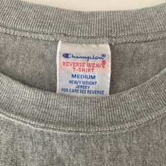 チャンピオン　Tシャツ　グレーの画像