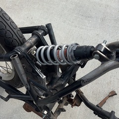 sr400書類付フレーム　ソフティル仕様　車検対応の画像