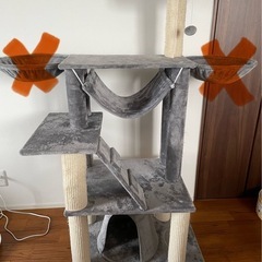 キャットタワー　ほぼ未使用に近いです。