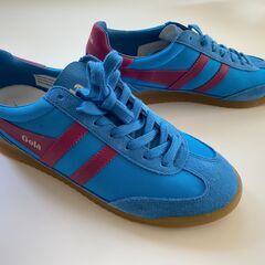 スニーカー　Gola 　26.5cm 新品　/  Gola Classics Women's Tornado Sneakers、Santorini/Fuchsiaの画像
