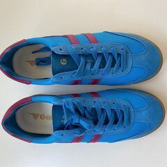 スニーカー　Gola 　26.5cm 新品　/  Gola Classics Women's Tornado Sneakers、Santorini/Fuchsiaの画像