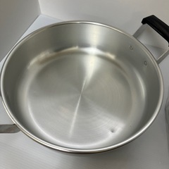 【未使用】アルミ鍋　両手鍋　湯豆腐セットの画像