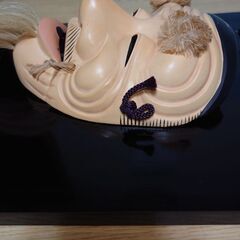 能面 竹泉作　翁　翁面 狂言面 神楽面 伝統芸能 陶器の画像