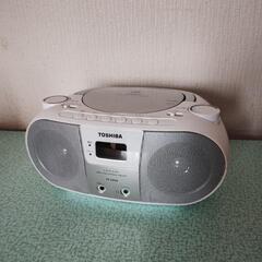 【ジャンク】TOSHIBA ty-cr10 CDプレーヤー AM／FM