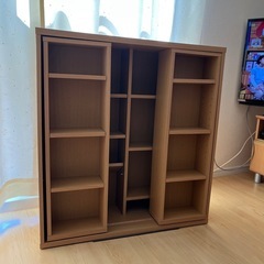 本棚 ダブルスライド