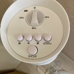 【決まりました】タワーファン　ファンヒーターの画像
