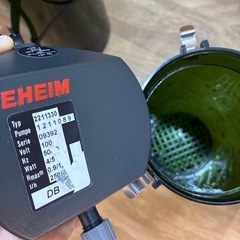 エーハイム2213 2211 ともにダブルタップ付き　水槽蓋付き　セットの画像