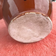漬物 丸壺　陶器  容器 梅干し 漬物 レトロ かめの画像