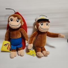 　【最終お値下げ】おさるのジョージ　ぬいぐるみ　追加2点　合計7点　まとめ売りの画像