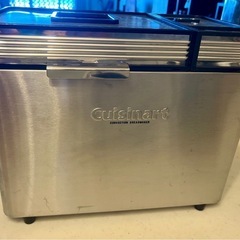Cuisinart クイジナート　ホームベーカリー シルバー