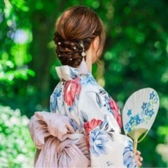 浴衣着付　ヘアセット　着物