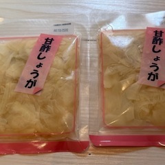 甘酢しょうが
